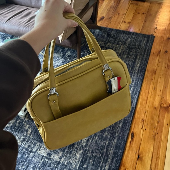 Vintage Leather Weekender Bag - Picture 8 of 8